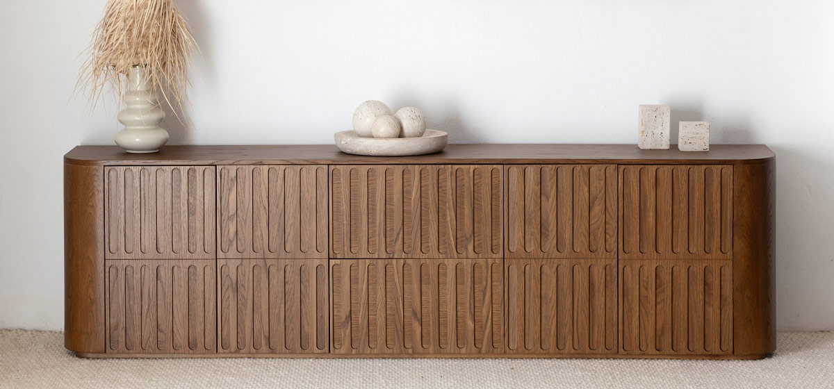 Buffet en chêne teinté JARRAH - Mobilier Kasbah Design Marrakech Buffet en chêne teinté JARRAH - Mobilier Kasbah Design Marrakech