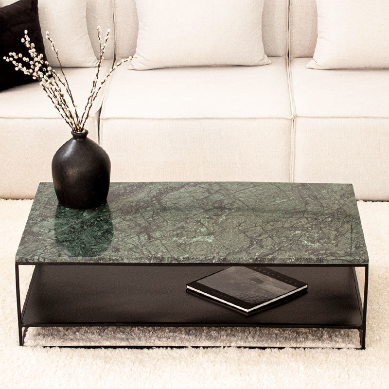 Tables basses marbre vert City Kasbah Design