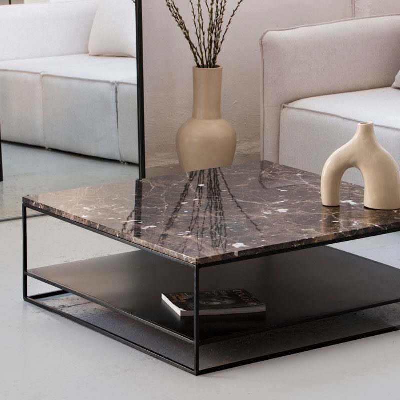 Table basse en marbre Naya Kasbah Design