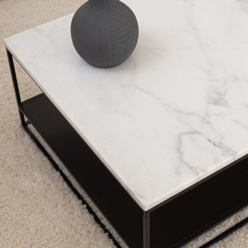 Tables basses marbre blancCity Kasbah Design