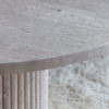 tables basses en travertin Zephir Kasbah Design Marrakech