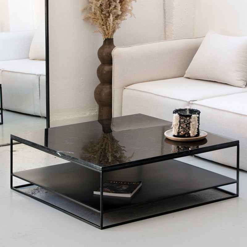 Table basse en marbre Naya Kasbah Design