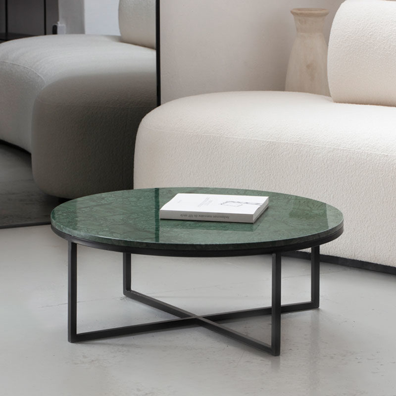 Table basse marbre vert Eden Kasbah Design