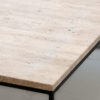 table basse travertin Alma kasbah design