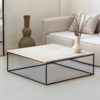 table basse travertin Alma kasbah design