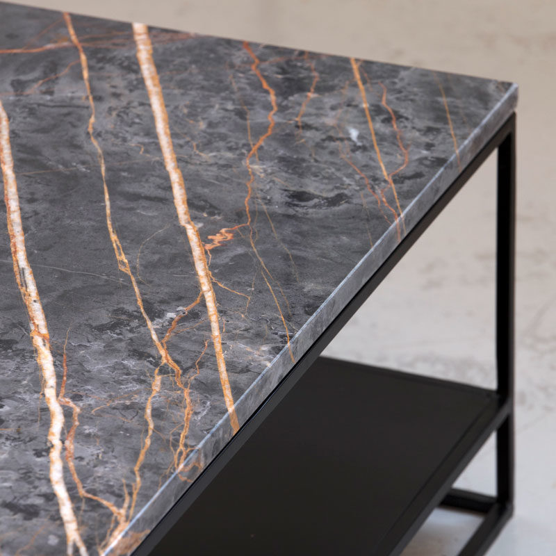 Table Naya en marbre Saint-Laurent Kasbah Design