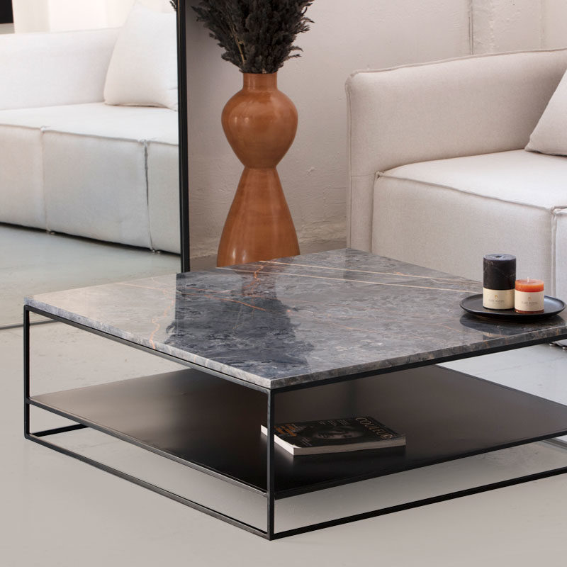 Table Naya en marbre Saint-Laurent Kasbah Design