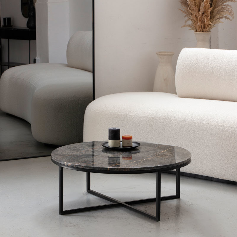 Table basse marbre Saint-Laurent Kasbah Design