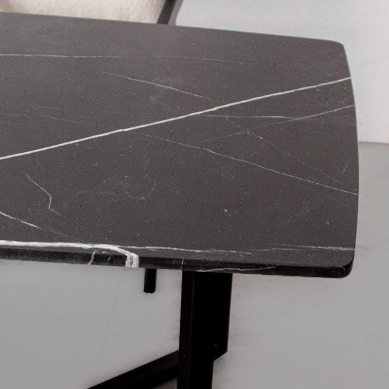 Table marbre noir Kasbah Design