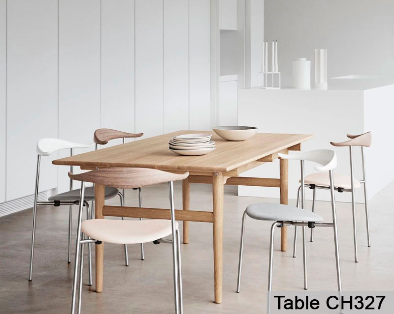 Table de repas CH327 de Carl Hensen - Kasbah Design