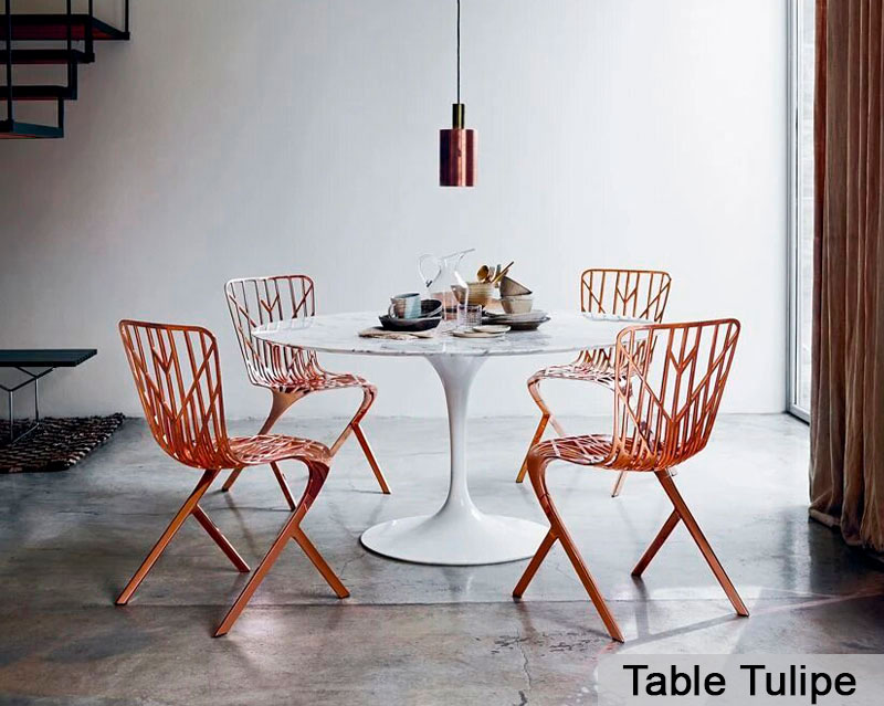 Table de repas Tulipe de Eero Saarinen - Kasbah Design