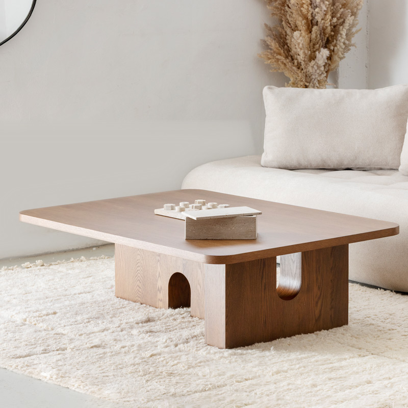 Table basse Nara en chêne - Kasbah Design Marrakech